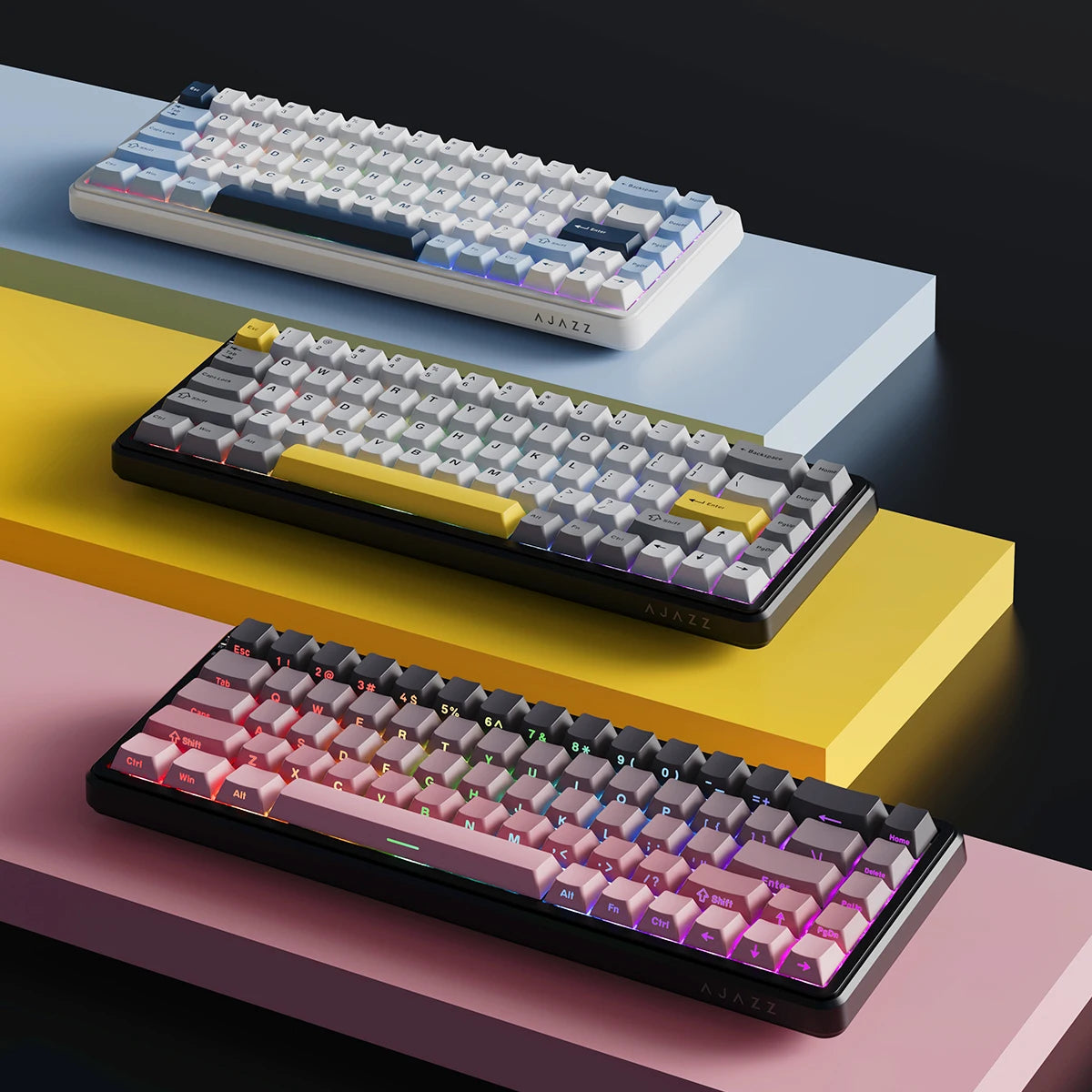 AJAZZ AK680MAX-wireless gaming keyboard, new hall effect switch, fast trigger magnetic keyboard, mechanical keyboard