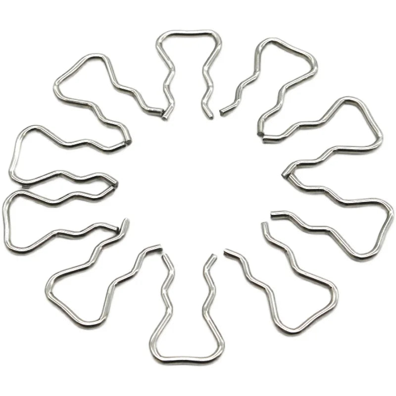 10 PCS For Bo-sch Solenoid Valve Common Rail Injection Clip Diesel Fuel Injectors Solenoid Valve Clip,Return Pipe Clamp