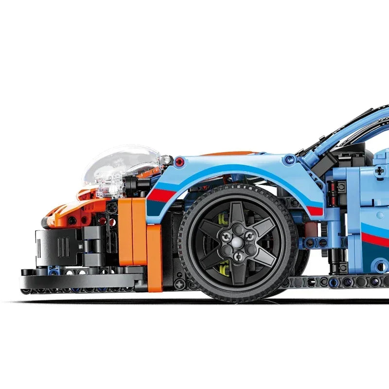 NEW 1680Pcs 1:10 Rsr Model Toys Building Blocks City Technology Super Speed Sport Car Bricks Vehicle Birthday Gifts for Children