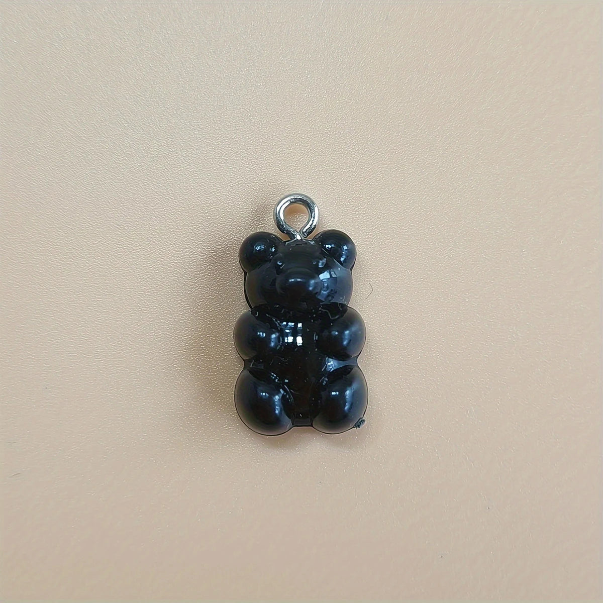 20 Pieces Of Colorful Candy Teddy Bear Gummie Jewelry, Diy Pendant, Cute Earring Necklace, Creative Discovery 20x10mm