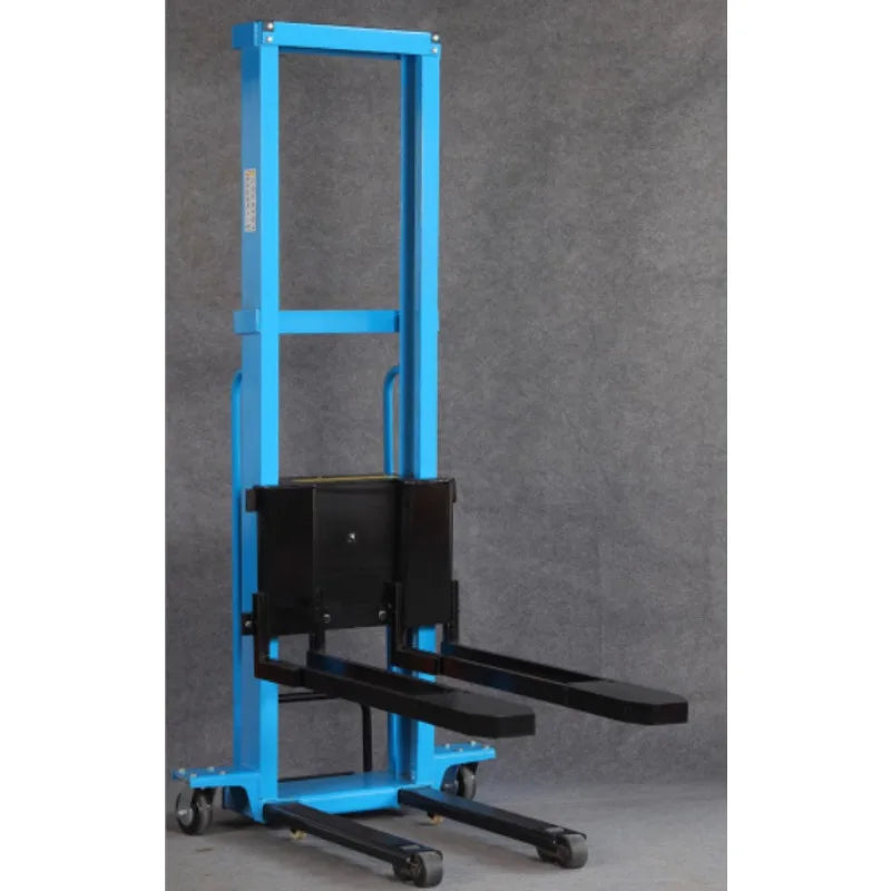 Electric portable forklift Small mobile stacker Electric hydraulic follower push lift