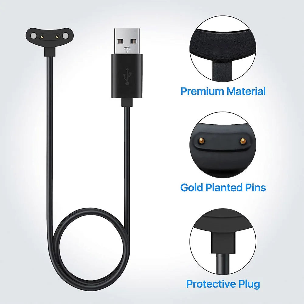 High Quality Charger for Ticwatch Pro 5 Cord/ TicWatch E3/ Pro X/ Pro 3/ Pro3 LTE USB Charging Cable Smartwatch Accessories