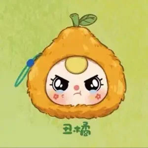 Baby Three Cute Fruit Plush Series Mystery Box Toy Doll Baby Three Guess Bag Stuffed Doll Blind Box Girls Cute Birthday Gifts