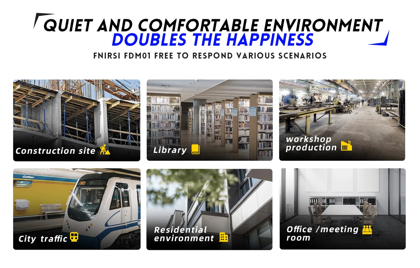 FNIRSI FDM01 Noise Measuring Instrument Sound Level Meter Digital Handheld DB Meter 30~130dB Audio Measuring Instrument