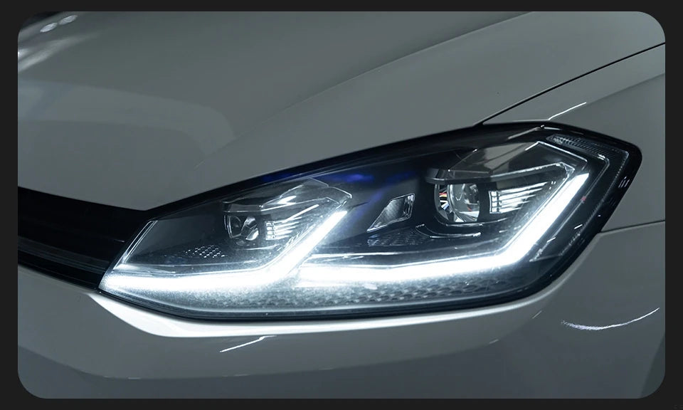 Headlights For VW Golf 7 MK7.5 Gti LED 2013-2020 Golf 7.5 Head Lamp Car Styling DRL Signal Projector Lens Auto Accessories Front