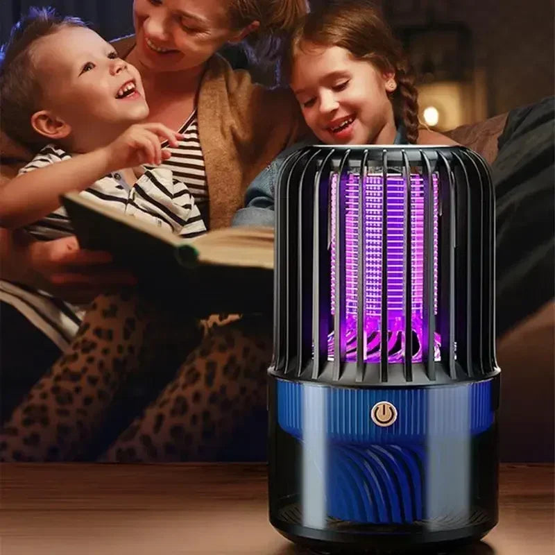 Electric Fly Trap Silent Electric Fly Catcher Gnat Traps USB Rechargeable Fly Zappers For Home Fly Trap Fly Control Device For