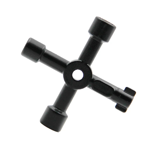 4-in-1 portable black hand screwdriver DIY socket screwdriver multi-functional tool combination