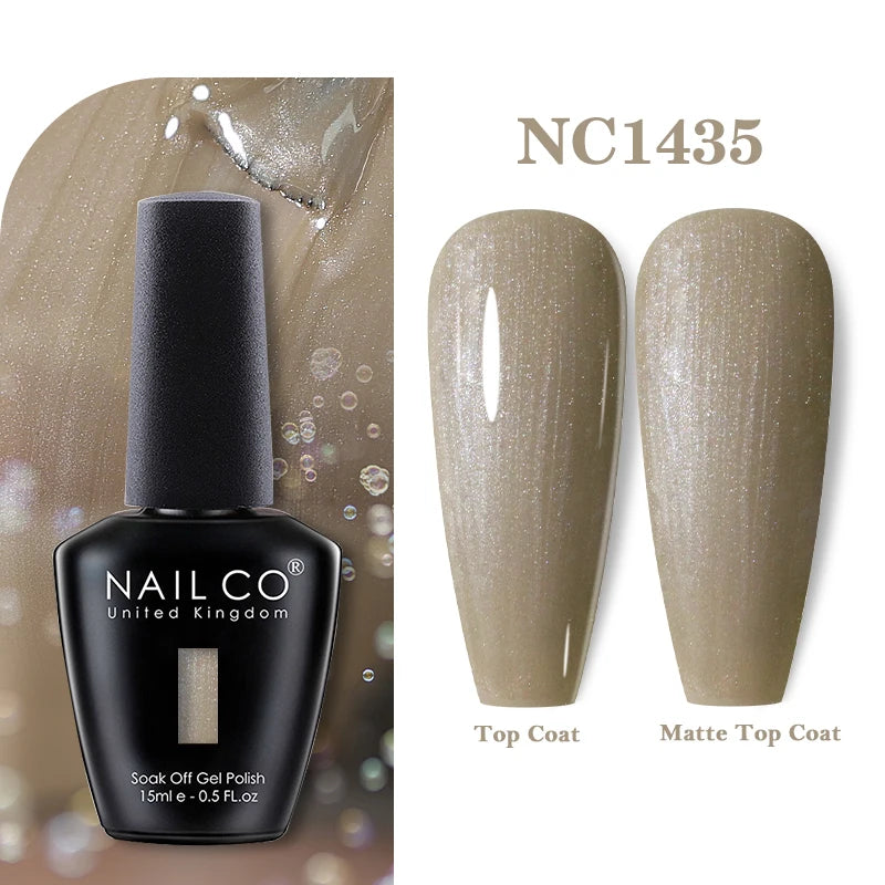 NAILCO Gel Nail Polish 15ml Nail Art Vernis Semi Permanent Soak off UV Gel Polish Gel Manicure Nail Varnish Nail Color Ongles