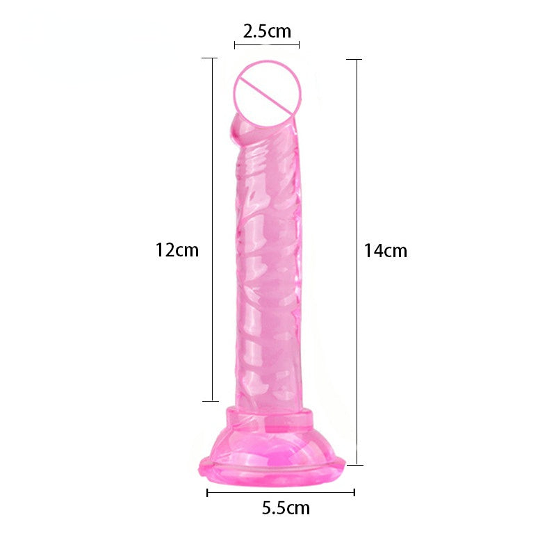 Translucent Soft Jelly Dildo Realistic Fake Dick Penis Butt Plug Sex Toys for Woman Vagina Anal Female Masturbation Huge Dildos