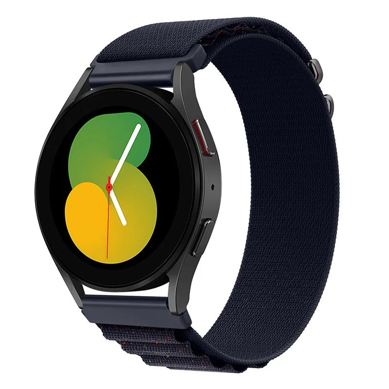 22mm 20mm Alpine Loop Bracelet for Samsung Galaxy Watch 7/6/5/4/Classic Band for Nylon Strap Huawei Watch GT4 GT2 3 GT5/Pro 46mm