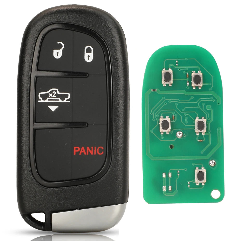 jingyuqin GQ4-54T ID46 Remote Pickup Car Key For Dodge Ram 1500 2500 3500 2014 2015 2016 2017 2018 Keyless FOB 433Mhz 2/3/4/5 BT