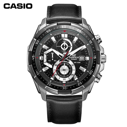 Casio EFR-539D/539L Multi-functional Waterproof MEN'S Watch Heart of Darkness Mechanical Large Dial Cool Stopwatch Date