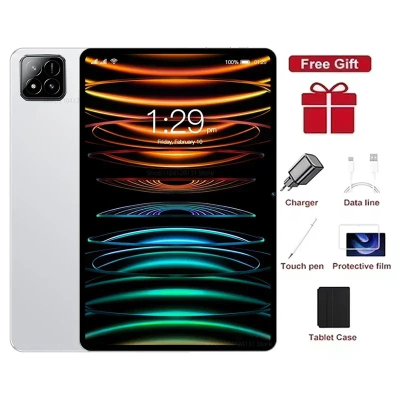 2025 NEW Original  Pad 7 Pro Tablet 11inch Snapdragon 8gen2 HD 4K Android 14 22GB+2TB 12000mAh 5G Dual SIM WiFi GPS Tablets PC
