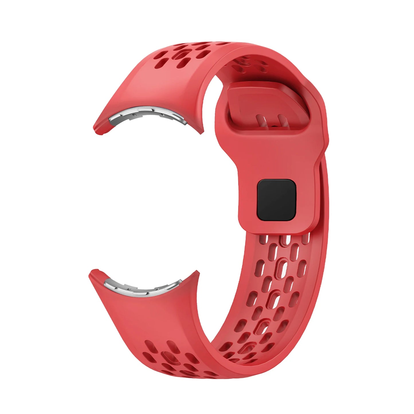 Silicone watch band For Google Pixel Watch3 45mm porous breathable silicone strap sports wristband