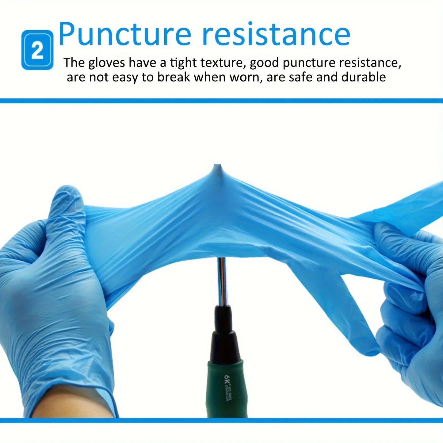Washing Gloves Disposable Nitrile glove FoodGradeSpecial Household Sterile Hand Protection Oil-proof Waterproof Non-slip Gloves
