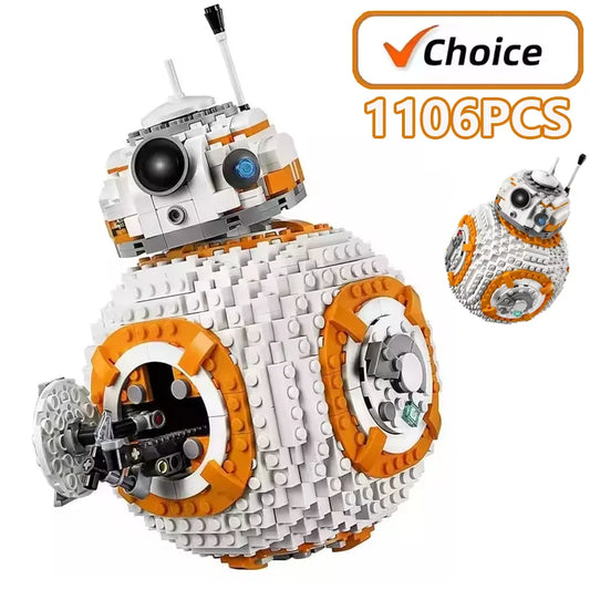 1106PCS Building Blocks Compatible 75187 Bricks Sets Intelligent Technical Robot Model Toys For Children Birthday Christmas Gift