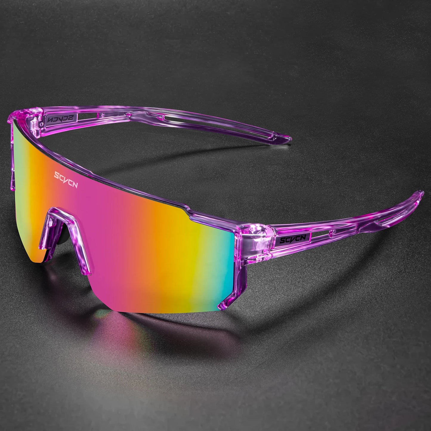 SCVCN Cycling Glasses Bike Sunglasses Men UV400 Eyewear Sports MTB Outdoor Goggles Bicycle Women Sunglasses Multi Color Riding