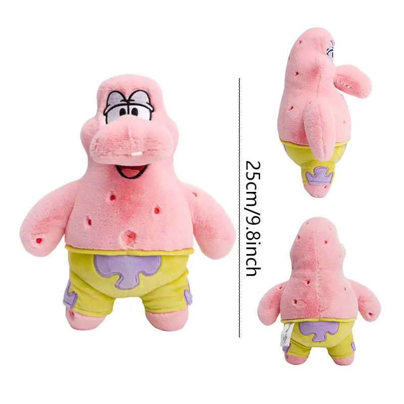 Anime Spongebob Squarepants Patrick Star Squidward Eugene H. Krabs Gary Kawaii Cartoon Stuffed Plush Toys Birthday Gift For Kids