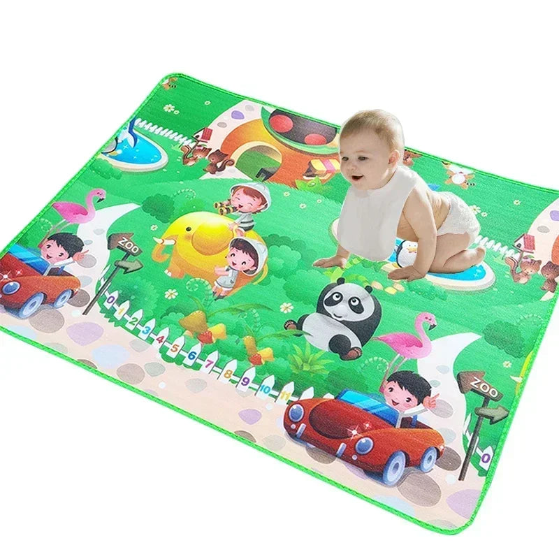 Baby Play Mat Kids Rug Activity Game Gym Toy Children Picnic Mat Waterproof Outdoor Indoor Carpets Educational Gift 120*90cm