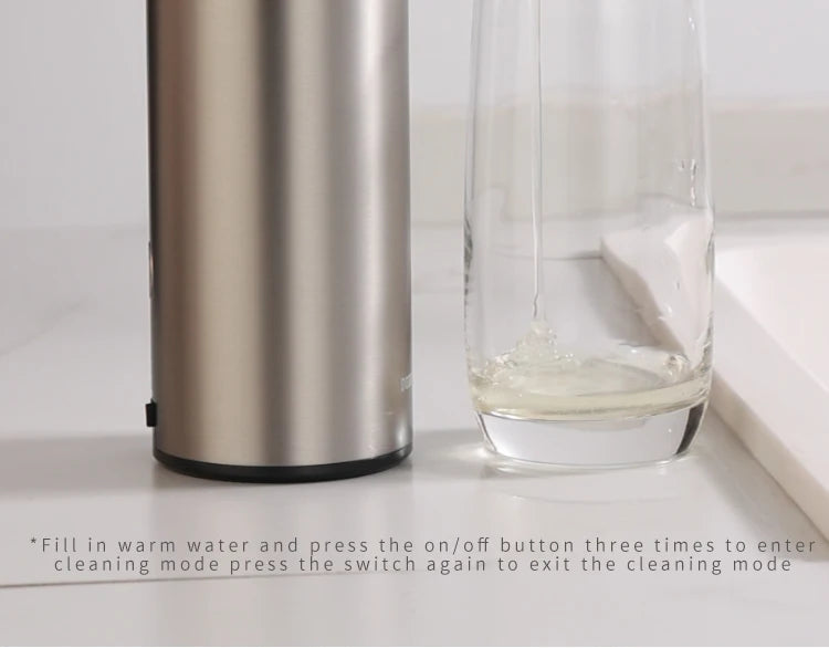 Kitchen Soap Machine Automatic Sensor Out of Hand Sanitizer Smart Electric Body Wash Soap Dispenser 304 Stainless Steel