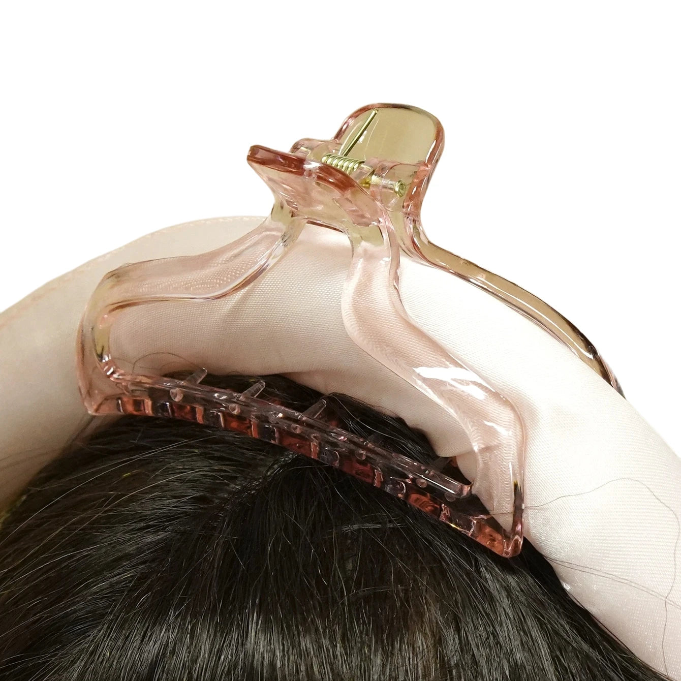 Heatless Curling Rod Headband Lazy Natural Soft Wave DIY Hair Rollers Curling Rod Curls with Hair Claw Clip Salon Styling Tools