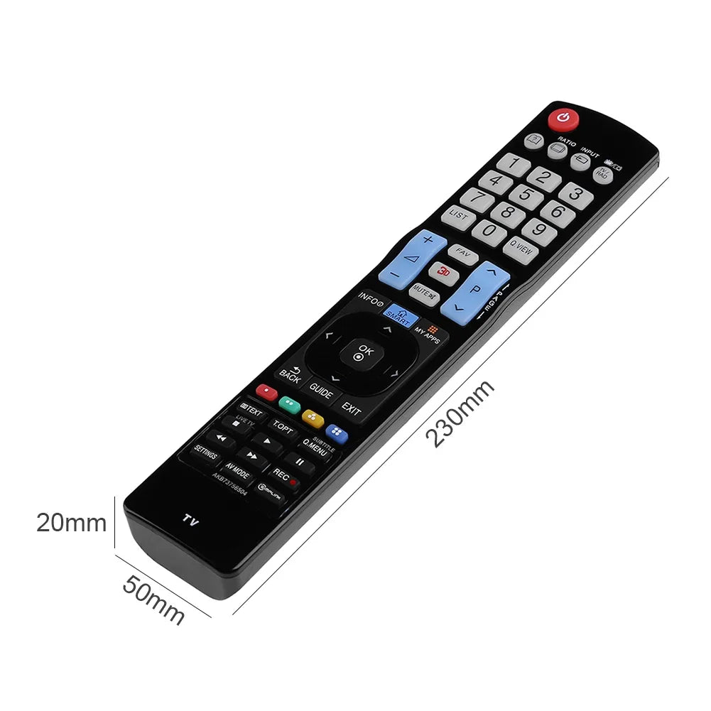 Universal Plastic LCD TV Remote Control Replacement for AKB73756504 AKB73756510 AKB73756502 AKB73615303 AKB73275618 60LA620S