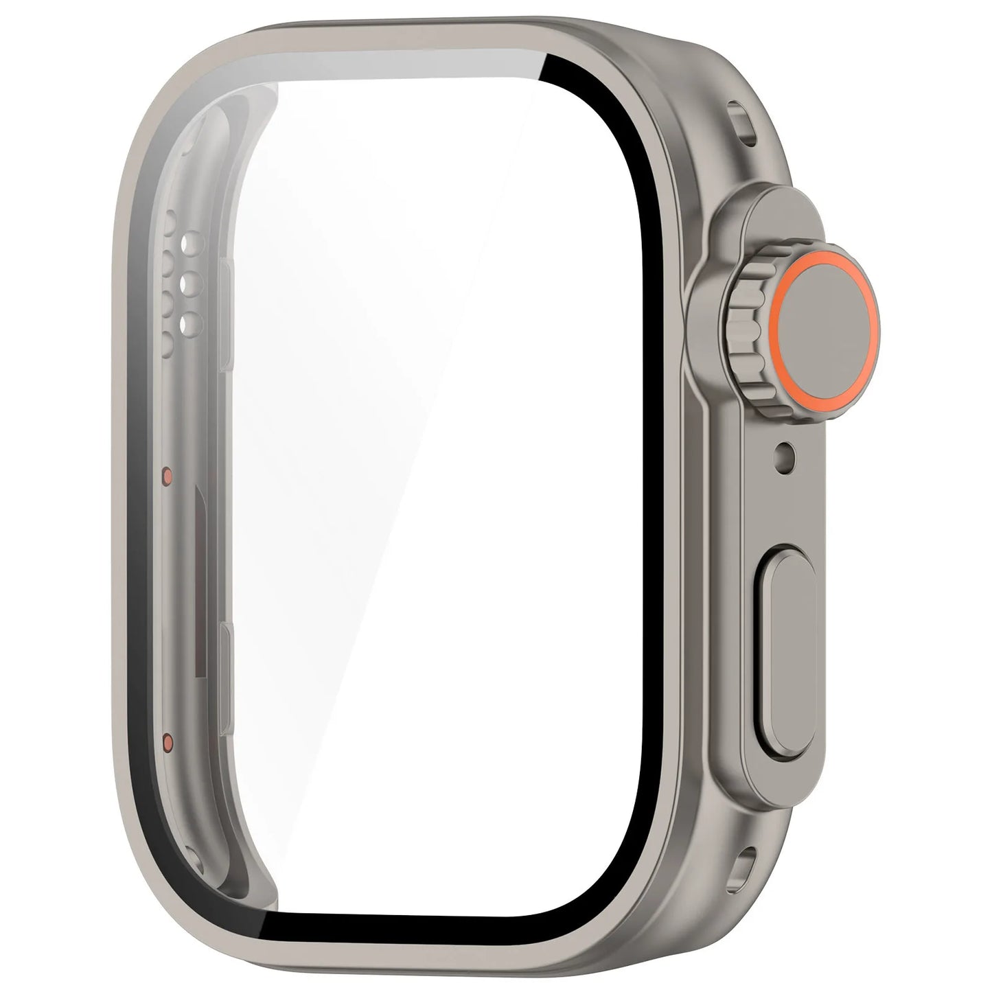 Change To Ultra Case for Huawei Watch Fit 3 Tempered Glass Case + Screen Protector for Huawei Watch Fit3 Upgrade to Ultra 2