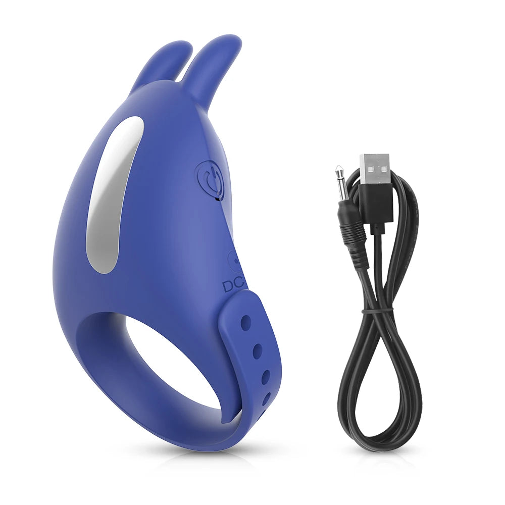 Adjustable Cock Ring for Men Vibrating Penis Ring Remote Control Ejaculation Delay Clitoris Stimulation Sex Toy for Couples