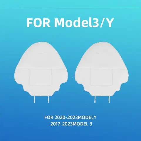 Car Seatback Protector for Tesla Model Y Model 3 Seat Back Protective Child Anti-Kick Mats Black Leather Interior Accessories