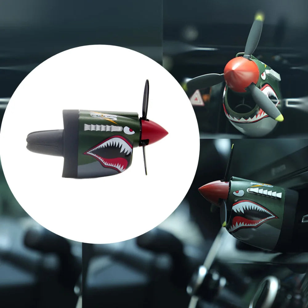 2025 New Car Fragrance Diffuser - Creative Propeller, Homage to Mechanical Classics,  Unique Stylish Dif