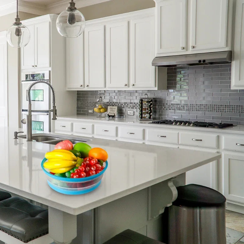 Kitchen Tools Microwave Splatter Cover Heating Folding Cover Fresh-keeping Cover Oil-proof Splash-proof Cover Cooking Lid