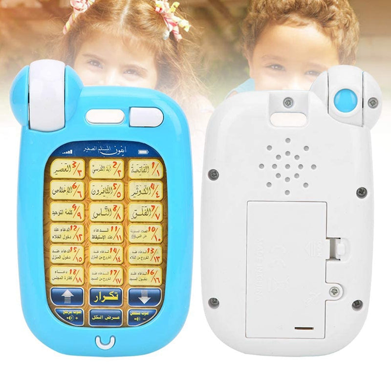 Arabic Quran Educational Toys 18 Chapters Education QURAN Phone with Light Learn Arabic KURAN Muslim Kids