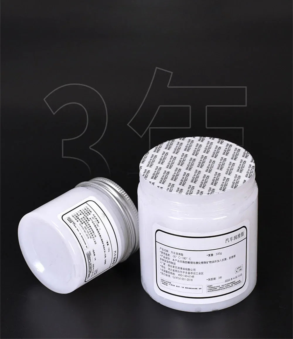 Car Sunroof Track Lubricating Grease Door Abnormal Noise Antirust Oil White Mechanical Maintenance Gear Bearing Oil Grease Kit