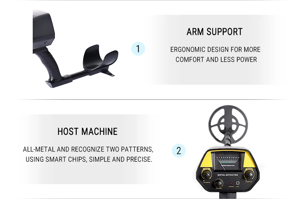 Underground Metal Detector GTX5030Y ATX880 Treasure Hunter Gold Circuit Metales HOT SALE Detecting Gold, Coin, Treasure Hunting