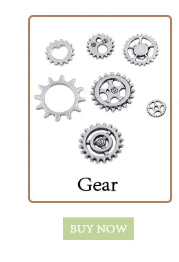 100PCS 8*8mm Metal Alloy Two Color Double Letter Florets Charms Pendants for Jewelry Making DIY Handmade Craft