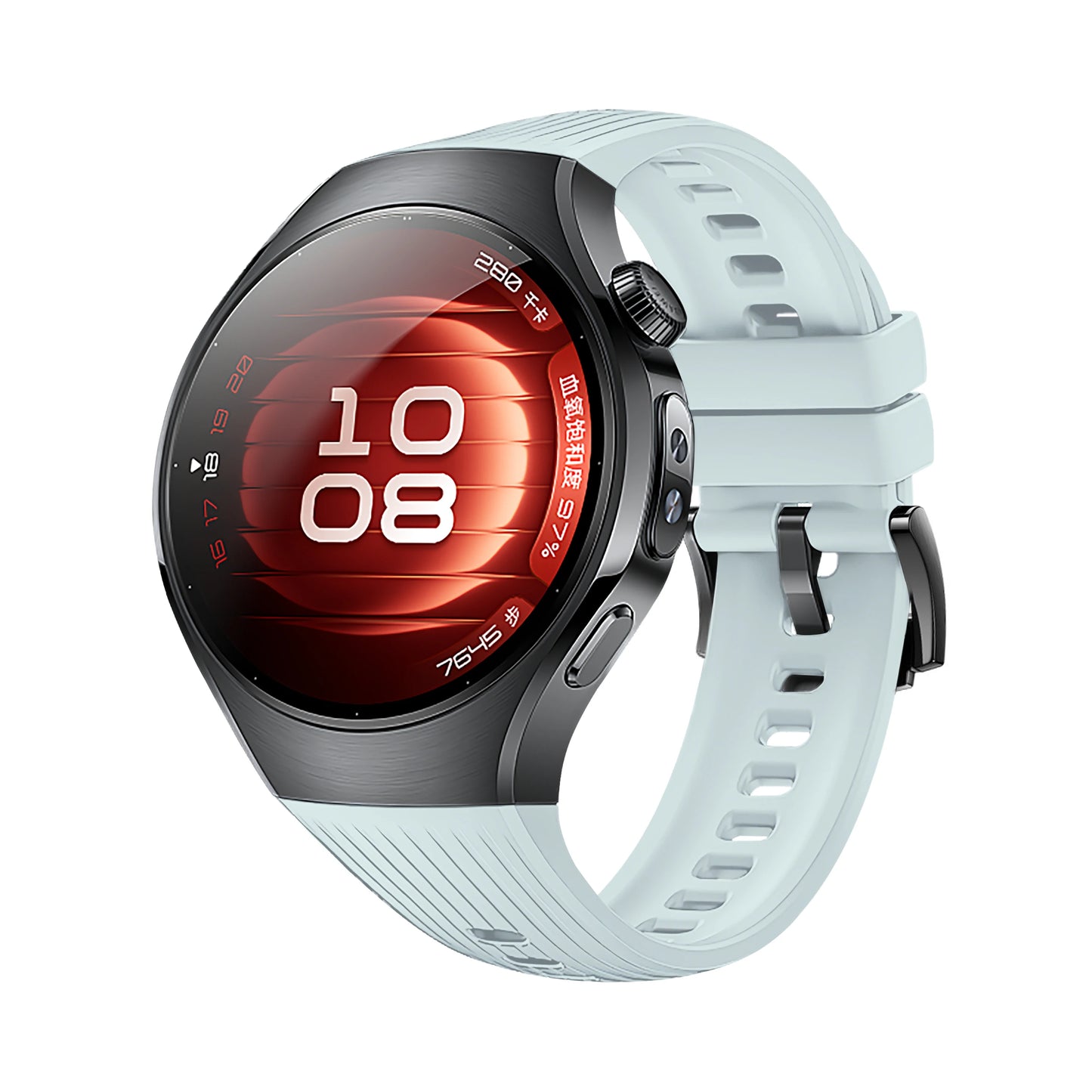 Senter Soft Silicone Replacement Sport Strap No Gaps Full Cover Replacement Band Compatible with Huawei Watch 5 46mm