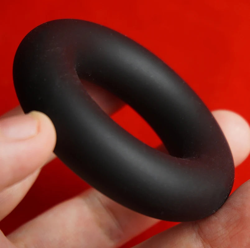 Squeeze Dick Dleay Penis Cock Rings,Silicone Cockring Penisring,Tug Scrotum Testicle Ball Stretcher,Sex Toys for Men