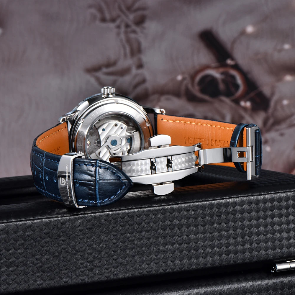 2025 PAGANI DESIGN New Simple Men Mechanical Watches Business Waterproof 100M Stainless Steel Automatic Luminous Watch for Men