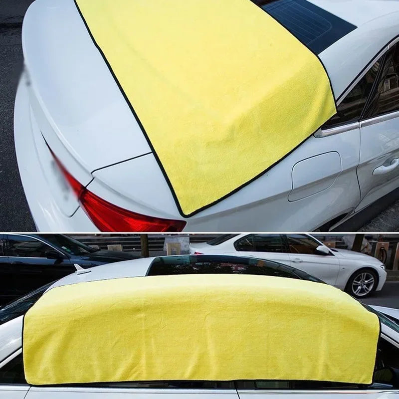 1PCMotorcycle Detailing Microfiber Towel Auto Wash Towels Universal Motorcycles Soft Cleaning Towel Wash Rag Accessories