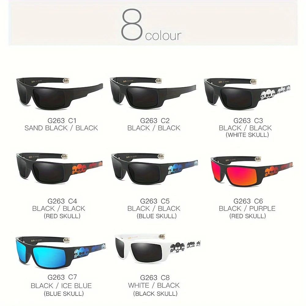 GCOTX Full Rim Polarized Sunglasses For Men And Women 8 Colors Model 263