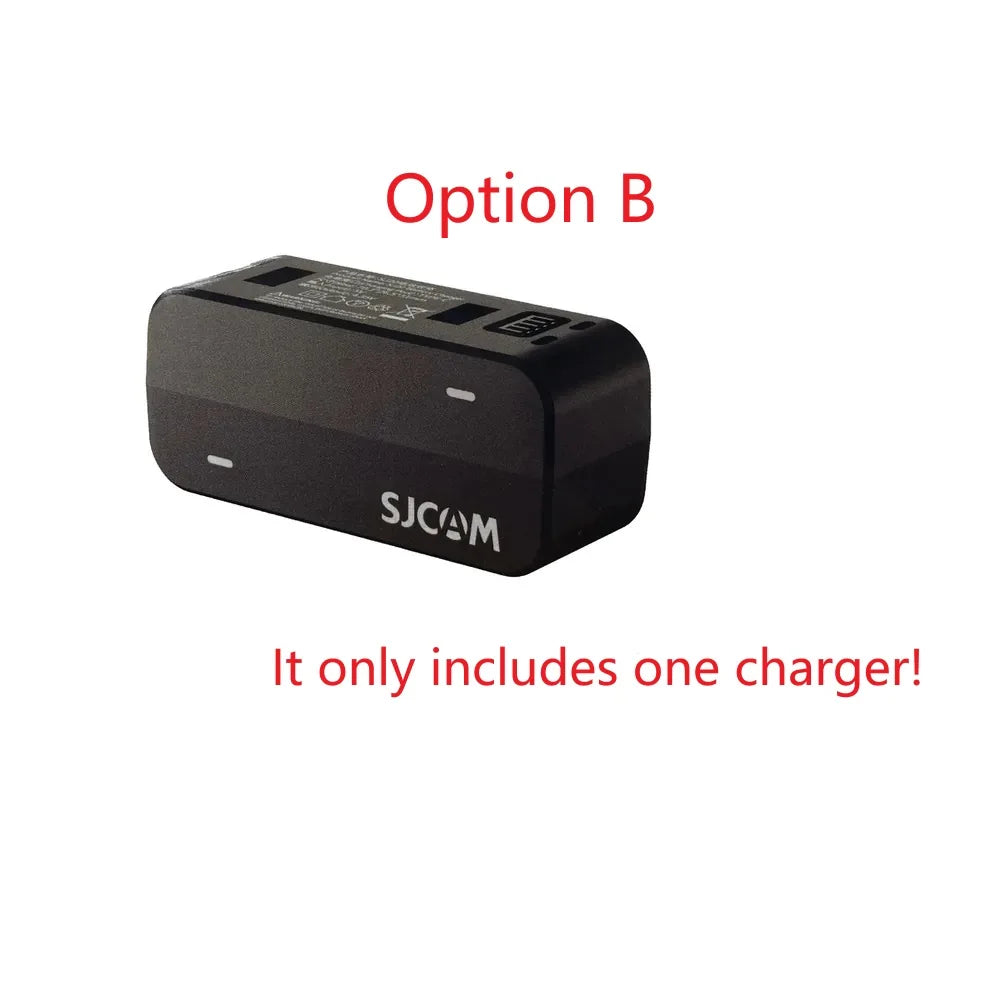 100% Original SJCAM 1050mAh Backup Rechargable Li-on Battery / Charger For SJCAM SJ20 WiFi Sports Action Camera