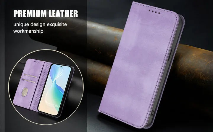For Tecno Camon 50 Pro 2026 RFID Leather Wallet Funda for Tecno Camon 40 Premier Case Phone Camon 50 40 Pro Magnetic Flip Cover