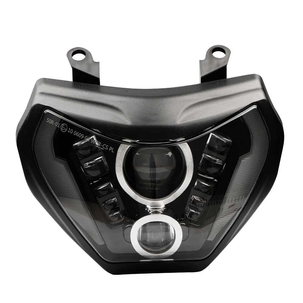 MT07 MT09 Headlight LED Lamp MT07 2018 2019 For YAMAHA H4 Headlight MT09 FZ09 2014 2015 2016 DRL 110W MT-07 MT-09 DRL Light