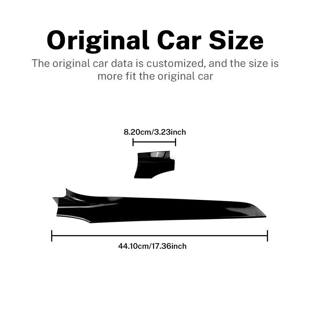For Mercedes Benz C Class W205 C180 C200 GLC X253 2015 2016 2021 LHD RHD Carbon Fiber ABS Center Console Dashboard Trim Cover