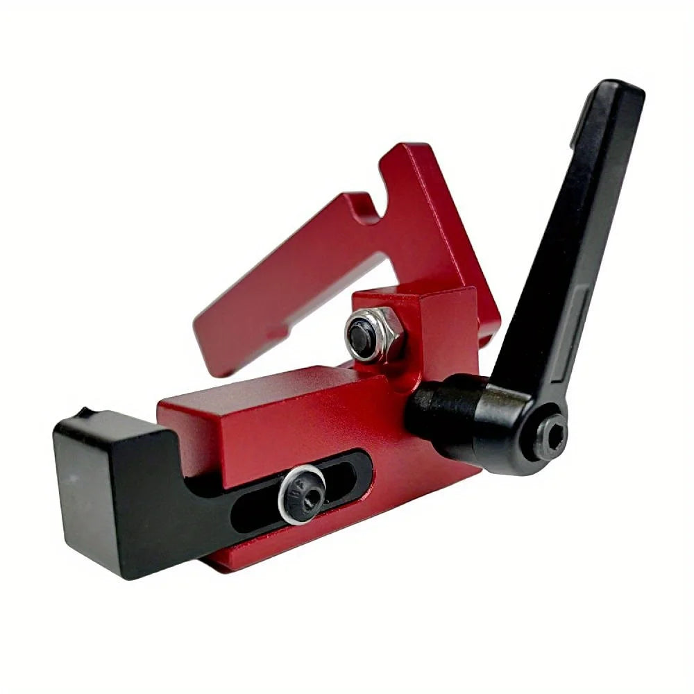 Slide Rail Aluminum Alloy Block Chute Limiter DIY Tools, Miter Track Stopper Mulit-Slot Fence Sliding Limiter Locator