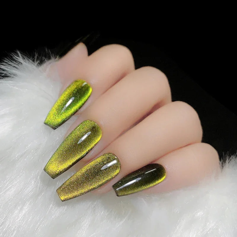 8ml 9D Rainbow Cat Eye Magnetic Nail Gel Phototherapy Adhesive Semi Permanent Nail Art Manicure Soak Off LED UV Gel