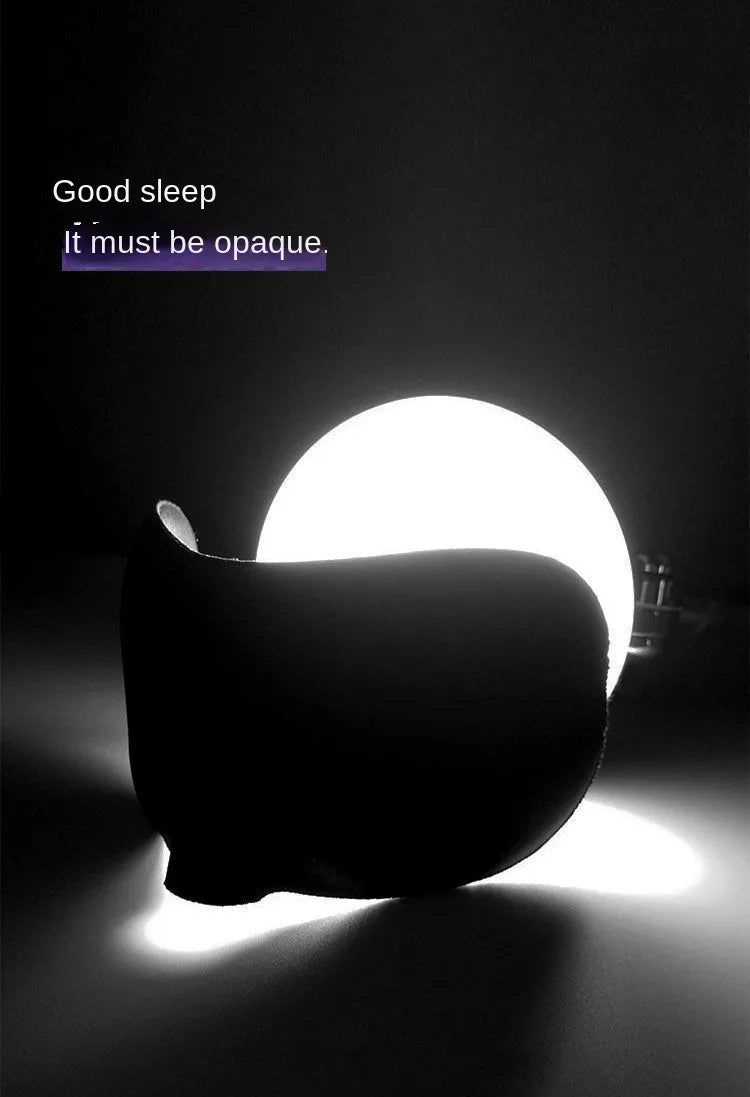3D Sleeping Eye Mask Shading Breathable Eye Cover Natural Sleeping Eye Mask Memory Foam Block Night Mask Blindfold for Sleep