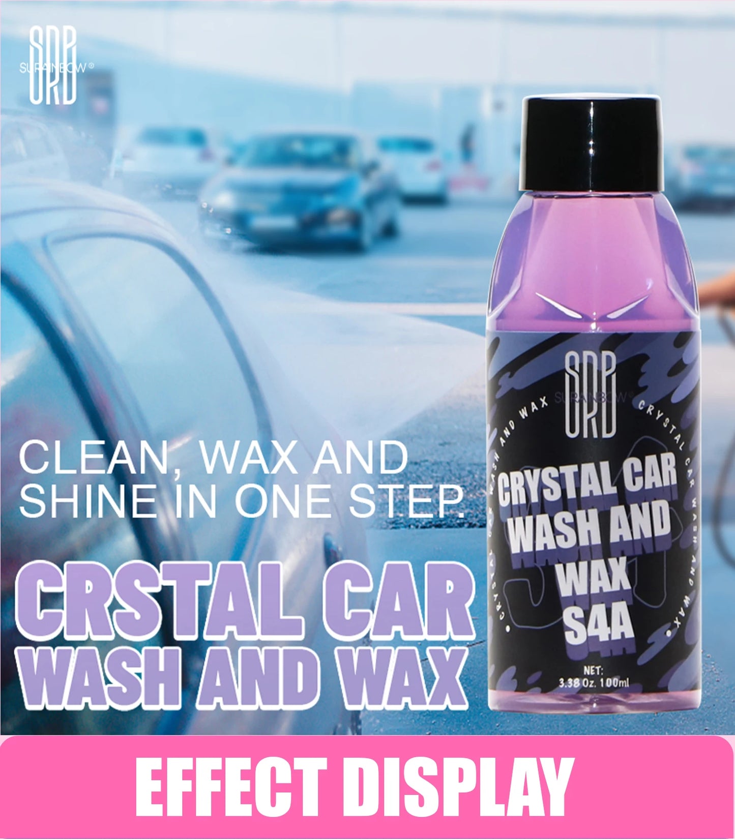 High Foaming Shampoo- Concentrated Ceramic Car Wash Soap Works with Foam Cannons,Foam Guns or Bucket Washes | For Cars,Trucks