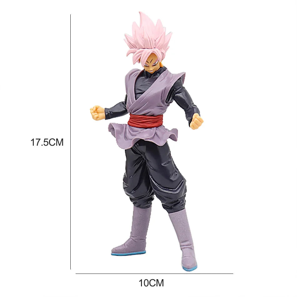 Dragon Ball Z Super Saiyan Anime Figurine Model GK Rose Goku Action Figure DBZ Gohan Figures Vegeta Statue Collection Toy Figma