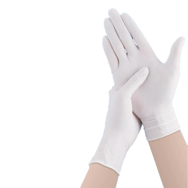 400/200/100/50/20PCS disposable nitrile gloves for household use, hairdressing, cleaning, dishwashing, and tattoo gloves ﻿